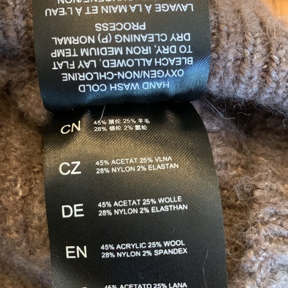 KUHL crewel long sleeve sweater wool blend pullover size medium - Picture 10 of 10